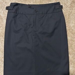 Helmut Lang Black Skirt